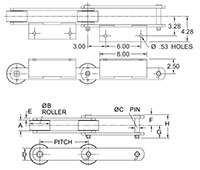 Roller-Conveyor-Chains---D1263R-CHAIN---A2-ATTACHMENT--WELDED-_2