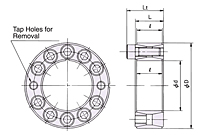 Power Lock AS Inch Series Keyless Locking Device-2